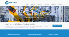 Desktop Screenshot of indelec.com.co